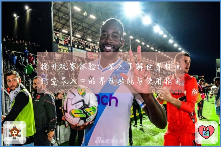 提升观赛体验：深入了解世界杯竞猜登录入口的界面功能与使用指南