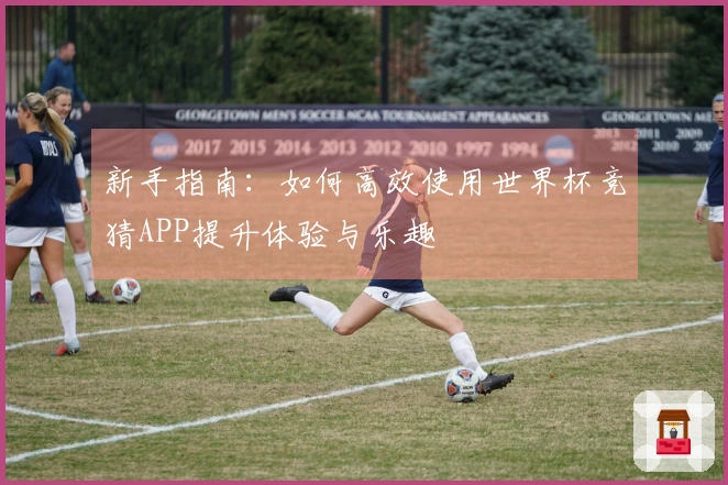 新手指南：如何高效使用世界杯竞猜APP提升体验与乐趣