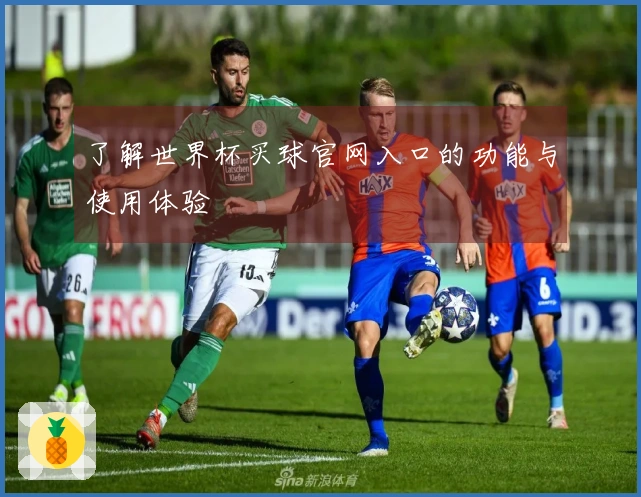 了解世界杯买球官网入口的功能与使用体验
